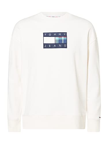 Sweat Tommy Jeans coton biologique : la qualité d'un molleton premium à col rond