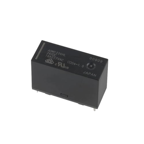 Relais ADW1224HL bistable 5 broches 16A 24V pour circuit électrique