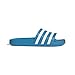 adidas unisex-adult Adilette Aqua Slides Solar Blue/White/Solar Blue 7