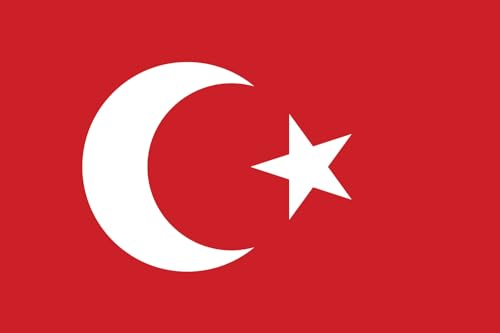 Drapeau ottoman large de 1844 version alternative numéro 2 pour collectionneur - 2
