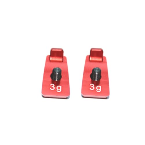 XFDACOV Golf Putter Screws Weights Compatible for Taylormade Spider X MySpider X Putters Red 2pc(3g)