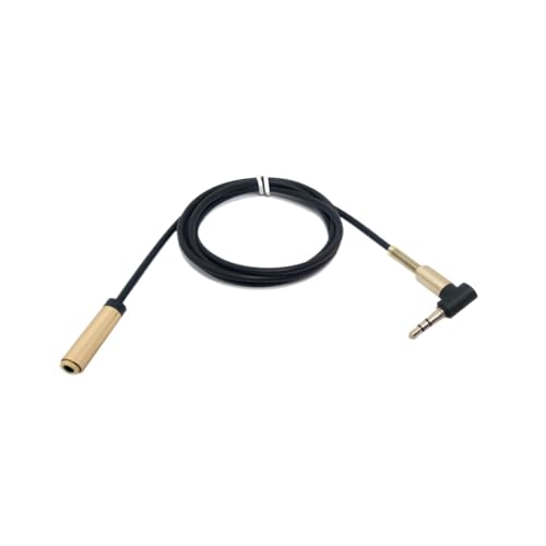 Cable de audio 3.5mm Jack a plug 1m miniatura 3