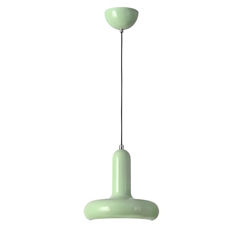 NICRX Suspension Luminaire Moderne Coloré avec Douille E27 et Câble Réglable 150cm, Plafonnier Métal Peint pour Cuisine, Chambre, Salle à Manger, Café ou...