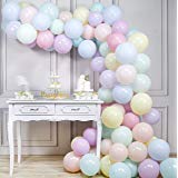 Image of Rozi Decoration Balloon Accessories Tool Kits (Balloon Chain /Arch & Glue Dot 2 roll Each) Transparent,non toxic,4 pieces