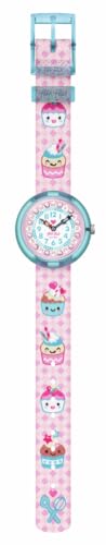 Flik Flak Girl Kids Watch Biosourced Quartz Waterproof Bake It Up2