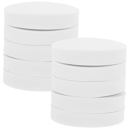 HAWILLOSCH 24pcs Hand-Carved Engraved Rubber Blocks for DIY Carving Stamps Versatile Art Material