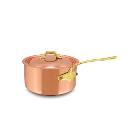 Mauviel M’Heritage 150 B 3.5-qt Saucepan with Lid