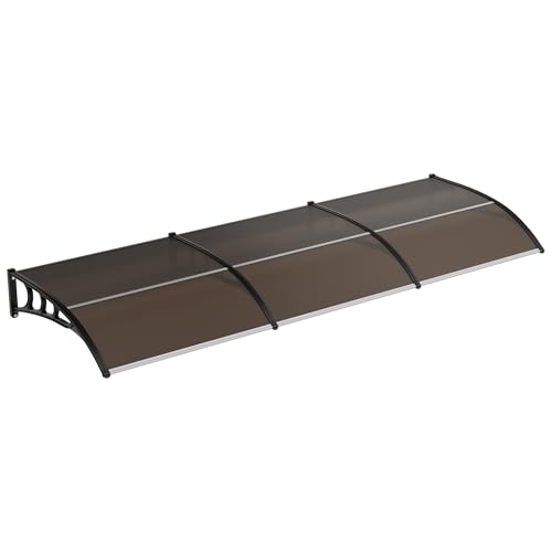PeakPursuit 40 x 118 Inch Door Awning, Brown by PeakPursuit - Image 8