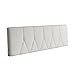 pujindu Rückenlehne Bett Kissen, Lang Ergonomisches Design Taille Gepolstert, Keil Selbstklebend Lektüre Wandkissen Fürs Bett Ohne Kopfteil, 5 Farben