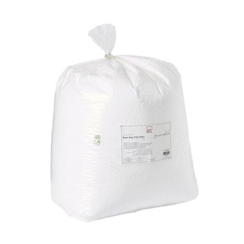 HomeBox Essential Bean Bag Filler Balls 1 kg White