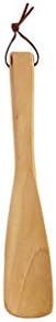 Evangelia.YM Wooden Lazy Shoe Helper Daily Living Aids – Portable Sock Slider Handled Shoe Lifting Helper – Easy to Wear Shoes Perfect Shoe Horn for Elderly Disabled Pregnancy (Brown, S)
