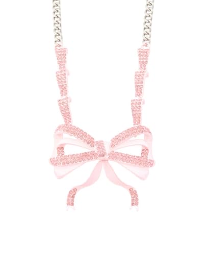 Betsey Johnson Bow Statement Necklace