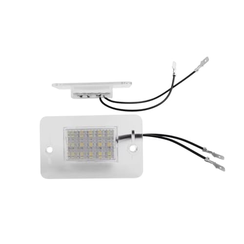 Piloto Matrícula Para 1989-04 Para Land Para Rover Para Discovery Para I Para II Para L318 2X Luz Matrícula LED Blanca