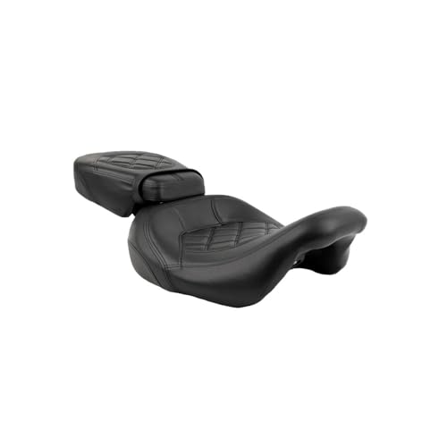 Selle passager arrière pour Road King, idéale pour les longs voyages en duo