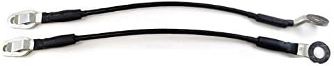 PT Auto Warehouse TC-GM007 - Tailgate Lift Support Cable - 15-3/32 Inch, Left/Right Pair (Replaces 19179417, 88980510, 19179416, 88980509, 88892973, 88892972, 16637945, 16637944)