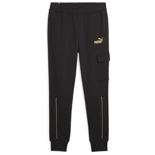 Pantalon de survêtement PUMA Cargo Noir Taille S : coupe confortable et style minimaliste chic