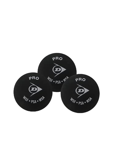 Sportsends Dunlop Pro Squashbälle, Gelb, 12 Stück Cover