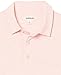 Amazon Essentials Men's Lightweight Slub Polo Shirt, Rose/Pink, Large