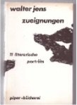 Zueignungen. 11 Literarische Porträts. Enthält: Der Lyriker Brecht, Ernest Hemingway, Ernst Barlachs Dramen, Freuds Briefe u,a. B00UJVIBNI Book Cover
