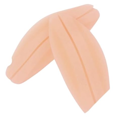 Harrista Pair of Silicone Bra Strap Cushions Non-Slip Shoulder Pad Orange
