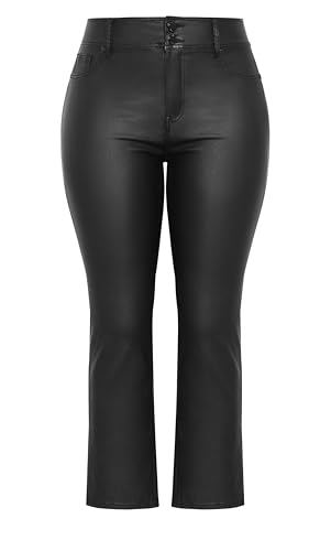 City Chic Women's Plus Size Skylar Crop Jean4