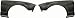 Front Fender Compatible with 2005-2009 Ford Mustang Driver and Passenger Side