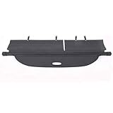 GEBBEM Car Retractable Cargo Cover for Ford Everest 2015 2016 2017, Rear Trunk Luggage Security Privacy Shade Shield Cover Parcel Shelf, Interior Accessories,Black