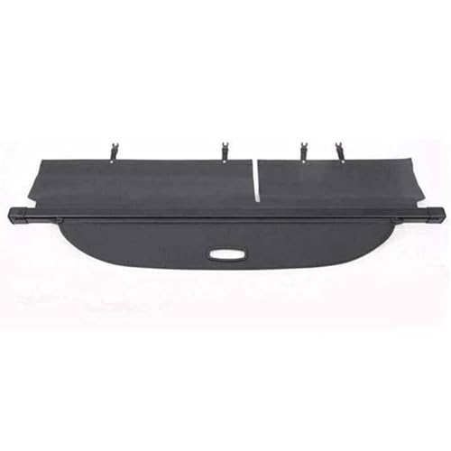 GEBBEM Car Retractable Cargo Cover for Ford Everest 2015 2016 2017, Rear Trunk Luggage Security Privacy Shade Shield Cover Parcel Shelf, Interior Accessories,Black