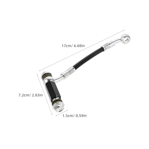 Conector para manguera de freno hidráulico de motocicleta extensor resistente Alipis 3