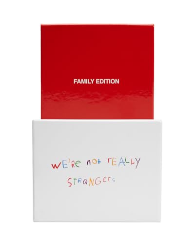WE'RE NOT REALLY STRANGERS Card Game Bundle - Family + Kids Editions, Fun Party Games, Game Night, Family Night, 2-6 Players