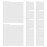 Protection robuste : conçus comme des séparateurs de disques vinyle résistants, chaque pièce assure une séparation sûre de vos albums, minimisant les risques et prolongeant leur durée de vie