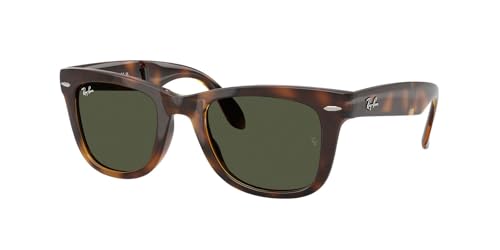 [���C�o��] �T���O���X 0RB4105 WAYFARER FOLDING HAVANA GREEN 710/3150 �Ό�