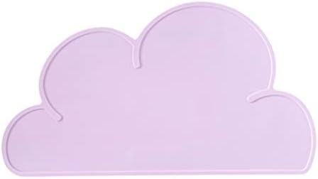 Lovely Cloud Shape Placemat Kids Plate Mat Food Grade Silicone Table Pad Waterproof Heat Insulation Kitchen Gadget Easy Cleaning(black-JoJo's Bizarre Adventure1) image 4