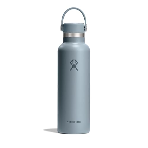 Image of Hydro Flask Water Bottle - Insulated Stainless Steel - Non Spill, Leakproof in 21 Oz Shale Gray