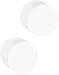 8mm - 14mm Acrylic Ear Gauges, Solid Double Flared Saddle Plug Earrings Sold in Pairs
