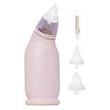 Nasensauger für Kinder, sichere weiche Spitze, 5,5 x 4,2 x 14,5 cm, leiser verstellbarer Reiniger, Kinder-Schnebelentferner, verstellbare Saugstufen, für Jungen, Mädchen, Eltern, kalte kranke Schleim
