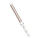 Conair Double Ceramic Long Barrel 1-Inch Curling Iron, 1.0" Barrel Produces Classic Curls – for use on Medium and Long Hair, Hair Curler
