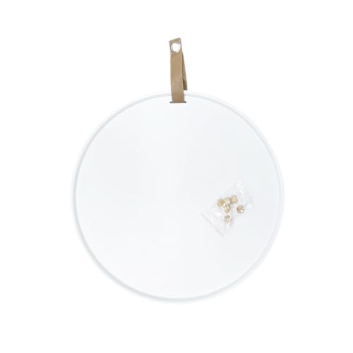 Present Time Magnettafel Perky In Weiß – Schlichtes Memoboard Mit 6 Magneten