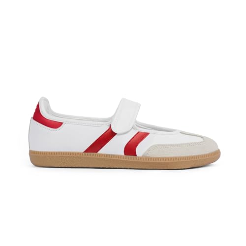 Tigeridea Sneakers for Women Comfortable Business Casual Tennis Shoes Lightweight Slip on Footwear Women's Fashion Retro Sneakers