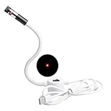 Guía Lá/ser de Visión para Costura, Luz de Costura Ajustable de 360° con Puntos, Líneas Rectas y Mira Cruz, Luz Lá/ser de Quilting con Posicionamiento Magnético, Iluminación Precisa y Sin Manos