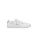 Lacoste Women's Baseshot Evo Sneakers, White & Light Pink, 8