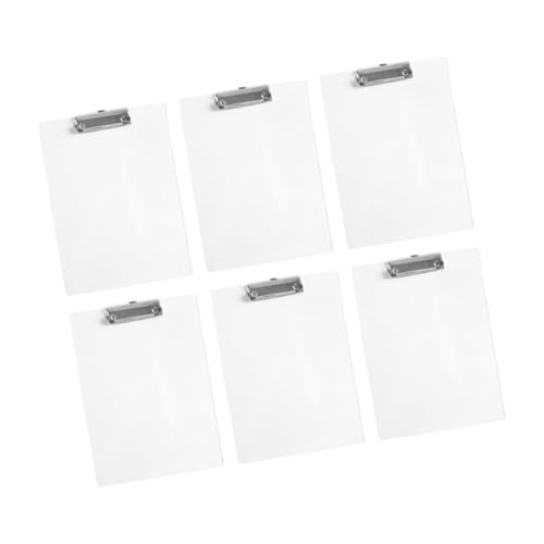 Porte-bloc transparent idéal au bureau et en réunion pour simplifier la prise de notes