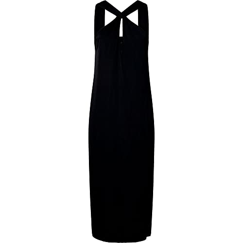 Robe pour fille Pepe Jeans noire Casey PL953246 vêtement junior coton