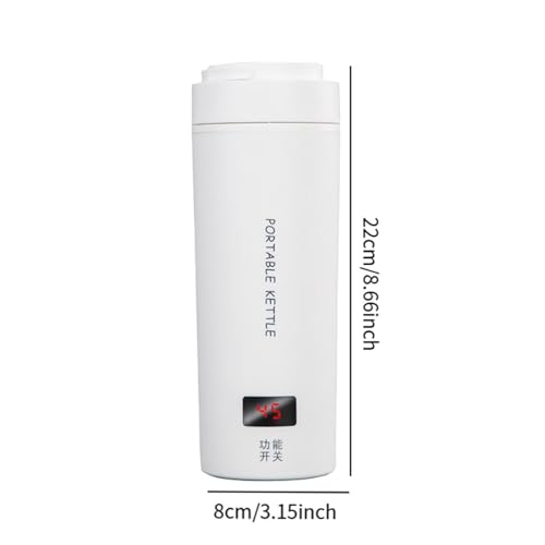 Tetera eléctrica portátil de 500 ml para viaje miniatura 2