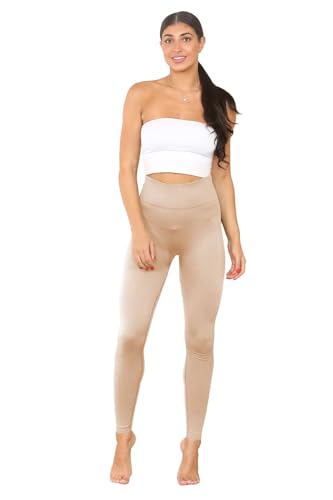 Leggings côtelés pour femme pantalon de sport skinny taille haute