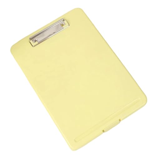Portable File Writing Board with File Case Document Organiser Clipboard with Metal Clip 13x9.25Inch for Writing Board