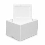 YWJLQH Kühlbox Schaumstoff für Expressversand, robuste Isolierung, für Expressversand, Lebensmittel, Aquarienfische, Meeresfrüchte, Obst, für, Nur Schaumstoffbox, 375 * 305 * 215 mm