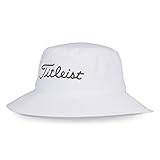 Titleist Players StaDry Bucket Hat (White, OSFA) 2023 Golf Cap