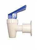 AquaNation BPA Free Sunbeam Dispenser Replacement Cooler Faucet Water Bottle Jug Reusable Spigot Spout Leak Proof Water Beverage Lever Pour Valve Water Crock Water Tap (Blue)
