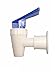 AquaNation BPA Free Sunbeam Dispenser Replacement Cooler Faucet Water Bottle Jug - Reusable Spigot Spout Leak Proof Beverage Lever Pour Valve Blue